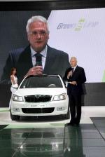 Skoda Octavia Green E-Line Concept 2010 года